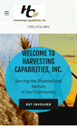 Mobile Screenshot of harvestingcapabilities.org